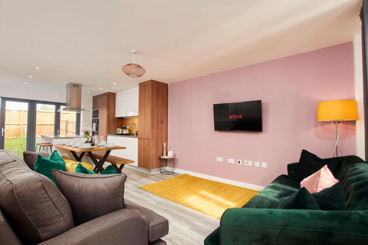 Willa Beaut 5 Bed House W Parking Manchester Zewnętrze zdjęcie